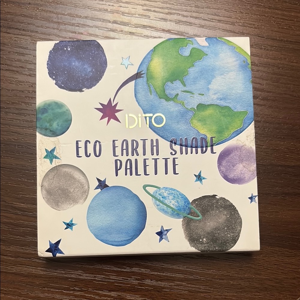 IDTO Eco Earth Shade Palette with Mirror